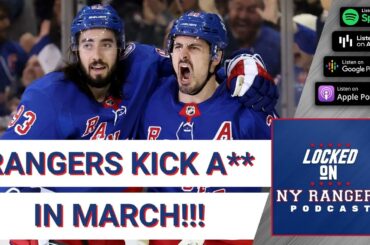 Biggest takeaways from an awesome month of March for the Rangers!!!