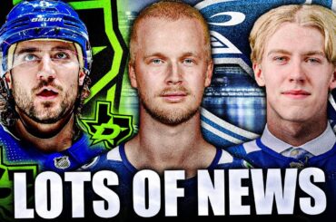 HUGE UPDATES ON ELIAS PETTERSSON CONTRACT + CHRIS TANEV SIGNING UPDATE W/ FLAMES & CANUCKS