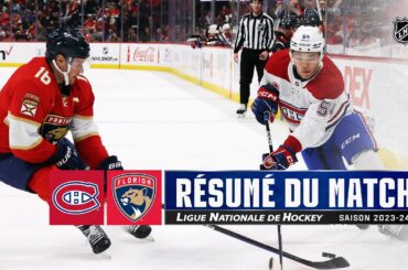 Canadiens vs Panthers | Faits saillants 29/2/24