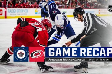 Jets @ Hurricanes 3/2 | NHL Highlights 2024