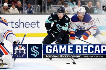 Oilers @ Kraken 3/2 | NHL Highlights 2024
