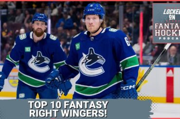 Top 10 Fantasy Hockey Right Wingers: Boeser, Stone, Kane & More | Adrian Kempe Injury Update