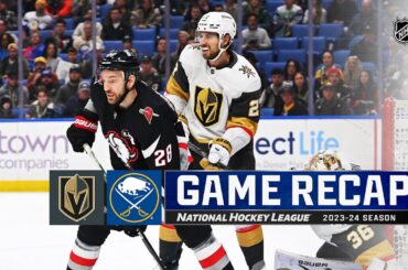 Golden Knights @ Sabres 3/2 | NHL Highlights 2024