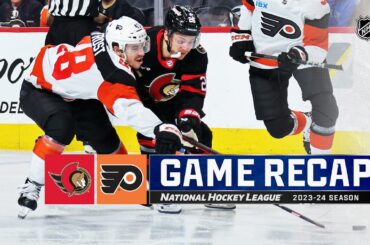 Senators @ Flyers 3/2 | NHL Highlights 2024