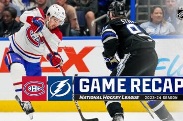 Canadiens @ Lightning 3/2 | NHL Highlights 2024