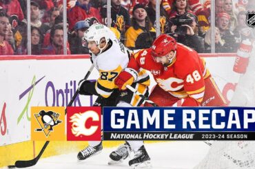 Penguins @ Flames 3/2 | NHL Highlights 2024