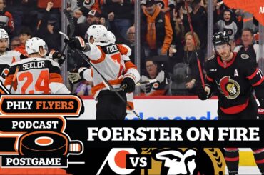 Tyson Foerster’s big night leads Flyers to win over Senators | PHLY Sports