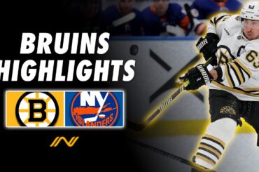 Bruins Highlights: Best of Boston's Hard Fought Matchup Against New York Islanders