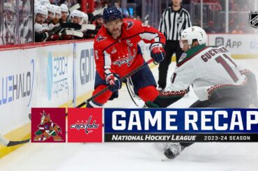 Coyotes @ Capitals 3/3 | NHL Highlights 2024