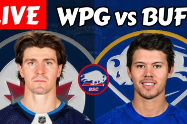 Buffalo Sabres vs. Winnipeg Jets | NHL Livestream (Live Reaction & Play by Play)