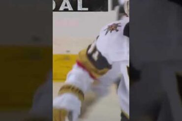 JONATHAN MARCHESSAULT GETS A HAT TRICK!🧢🎉#hockey #shorts #sports #nhl #hattrick #vegasgoldenknights