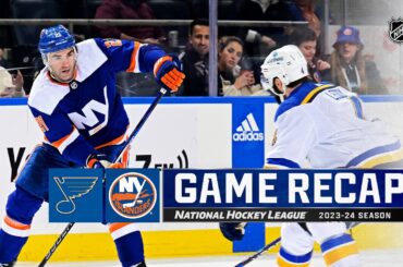 Blues @ Islanders 3/5 | NHL Highlights 2024