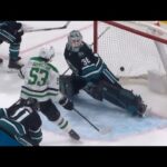 Wyatt Johnston Scores Hat Trick As Part Of Stars' Late-Game Push To Force OT vs. Sharks