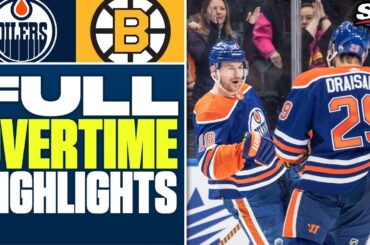 Edmonton Oilers at Boston Bruins | FULL Overtime Highlights - March 5, 2024