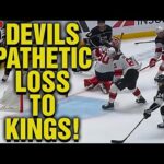 RANT about NJ Devils PATHETIC EFFORT In 5-1 LOSS In Must Win Game To Kings! Fire Ruff & Fitzgerald?