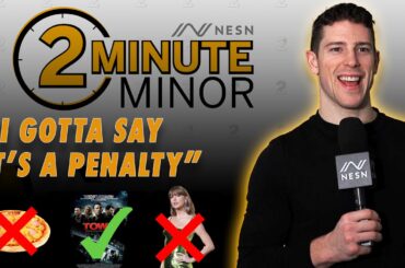 Bruins' Charlie Coyle Not A Swiftie??? | NESN Two Minute Minor Interview