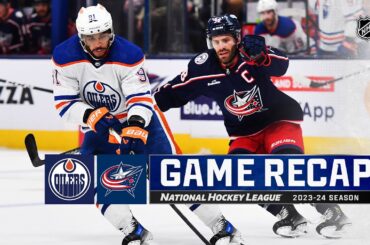 Oilers @ Blue Jackets 3/7 | NHL Highlights 2024