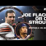 Stephen A. & Shannon Sharpe DEBATE between Joe Flacco and C.J. Stroud?! | First Take