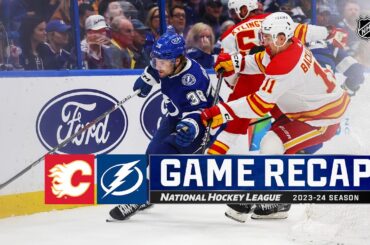 Flames @ Lightning 3/7 | NHL Highlights 2024