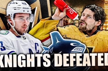 THANK YOU ILYA MIKHEYEV & ELIAS LINDHOLM: VANCOUVER CANUCKS DEFEAT THE VEGAS GOLDEN KNIGHTS