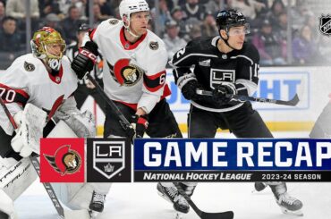 Senators @ Kings 3/7 | NHL Highlights 2024