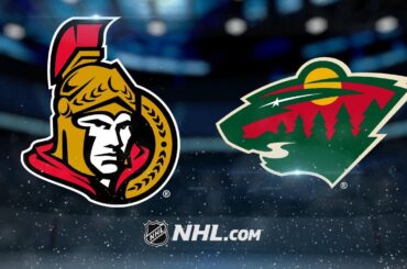 Ceci's late goal leads Senators to win over Wild