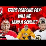 NJ Devils NHL Trade Deadline Day: Will We Land A Goalie? Markstrom, Saros, Ullmark  My Thoughts