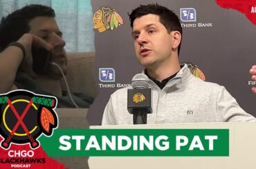 Chicago Blackhawks GM Kyle Davidson on standing pat at the NHL Trade Deadline | CHGO Blackhawks