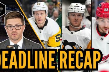 Pittsburgh Penguins Trade Deadline Breakdown