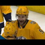 Gustav Nyquist's Beautiful Backhand Feed Sets Up Filip Forsberg