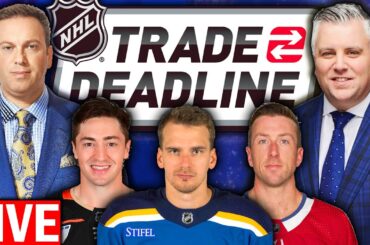 🔴2024 NHL TRADE DEADLINE LIVE STREAM! BIG TRADES, SIGNINGS, TRADE RUMORS, LIVE TRADE TRACKER