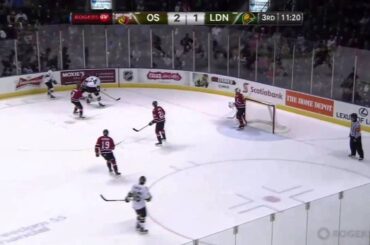 Michael McCarron Highlights vs Owen Sound (17/10/14)