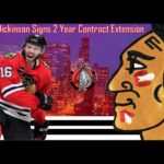 Blackhawks Sign Jason Dickinson to 2 Year Extension