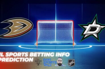 Anaheim Ducks VS Dallas Stars: NHL Sports Betting Info for 3/8/24