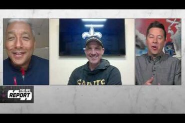 Dennis Allen talks OC Klint Kubiak, Cam Jordan, & NFL Draft | The NFL Report