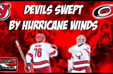 NJ Devils Fall To Carolina Hurricanes 4-2