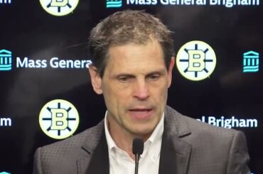 Don Sweeney REACTS to Bruins Trade Deadline | Press Conference