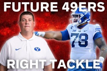 Who is 49ers Future Tackle Kingsley Suamataia W/ Former BYU Coach Brayden Kearsley