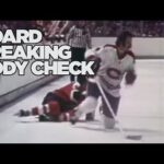 Board Breaking HIT! | Biggest Body Check in NHL History | Larry Robinson