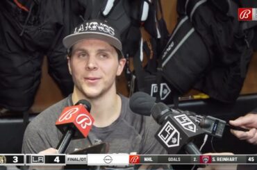 Blake Lizotte PostGame Interview | Ottawa Senators vs Los Angeles Kings