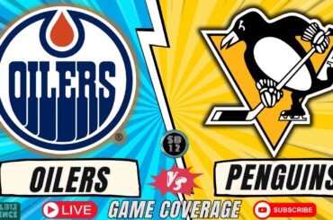Edmonton Oilers vs Pittsburgh Penguins LIVE STREAM NHL Game Audio | Leafs Live Gamecast