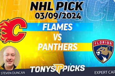 Calgary Flames vs. Florida Panthers 3/9/2024 FREE NHL Picks and Predictions on NHL Betting Tips