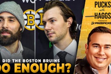 Did Bruins do Enough at Trade Deadline w/ Evan Marinofsky | Pucks with Haggs