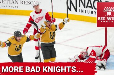 Red Wings fall to the Coyotes and Golden Knights, have lost 5 in a row -- What is happening?