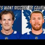 Toronto Maple Leafs WANT Vladislav Gavrikov or Jake McCabe | NHL News & Leafs Trade Rumours