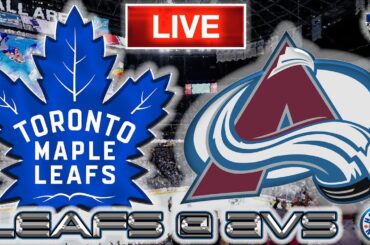 Toronto Maple Leafs vs Colorado Avalanche LIVE Stream Game Audio | NHL LIVE Stream Gamecast & Chat
