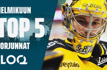 Liigan helmikuun TOP 5-torjunnat | 23-24