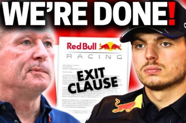 HUGE Blow For Red Bull After Verstappen Shocking Statement!