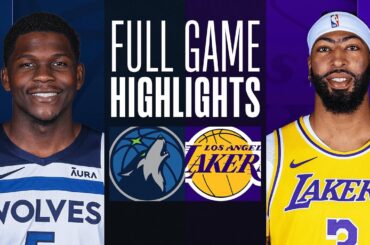 TIMBERWOLVES at LAKERS | FULL GAME HIGHLIGHTS | March 10, 2024