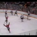 New Jersey Devils defeat the Chicago Blackhawks 1988 to clinch playoffs for the first time